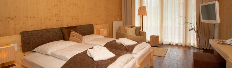 Doppelzimmer im Spa Hotel Zedern Klang
