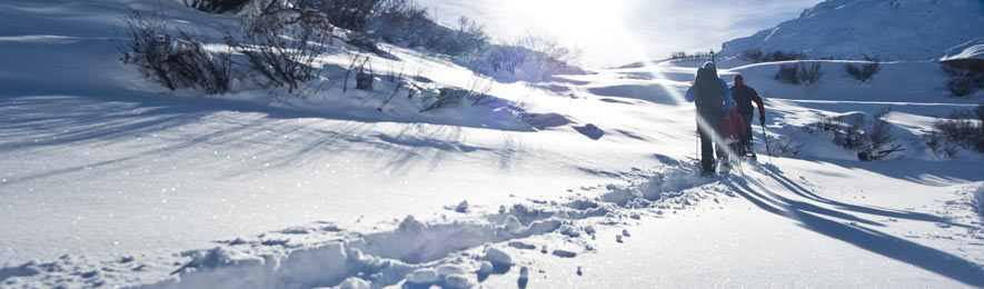 Schneeschuhwandern im Defereggental in Osttirol
